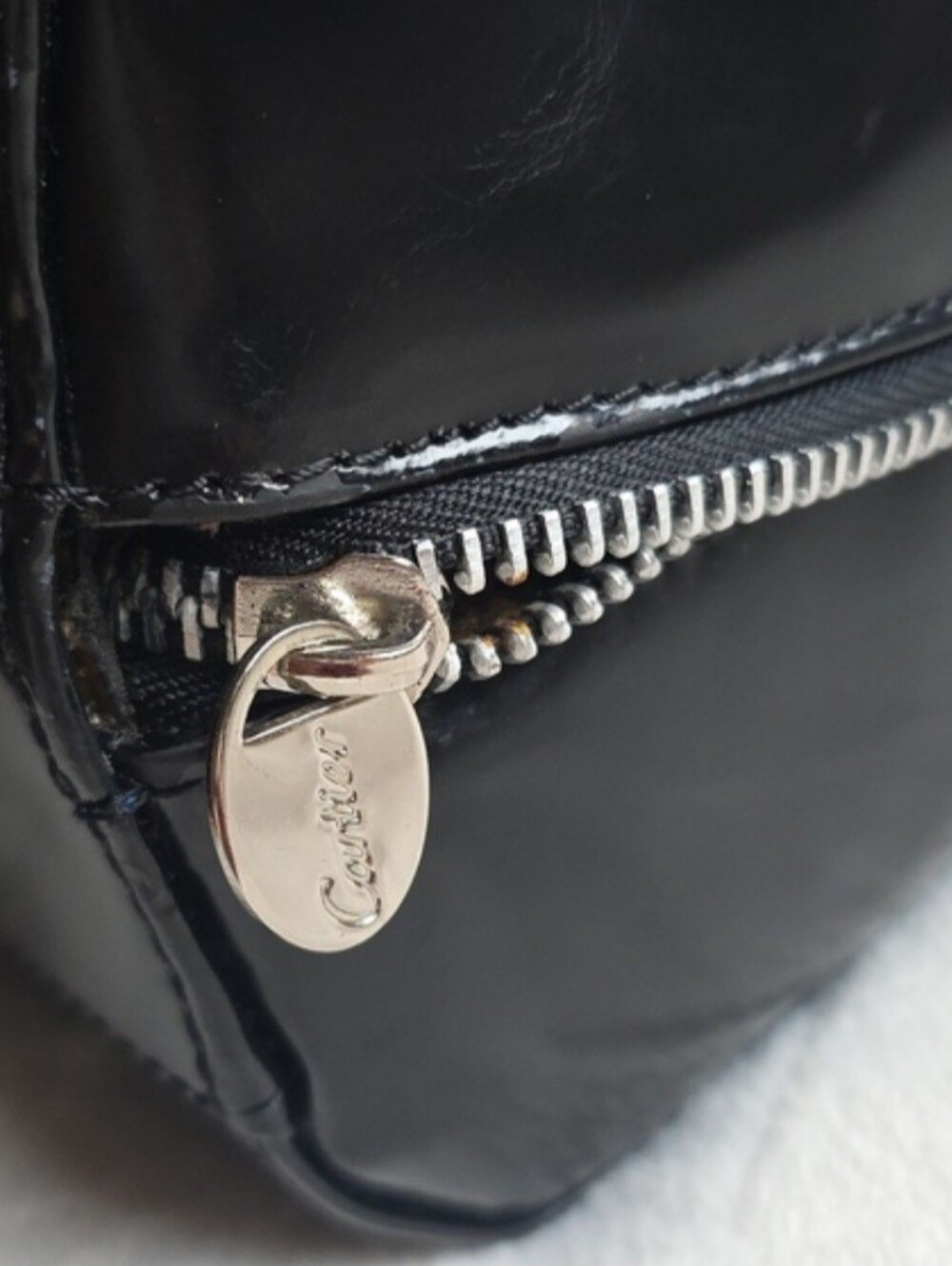 Cartier Black Leather Backpack with Gold Accent - Picture 4 of 15
